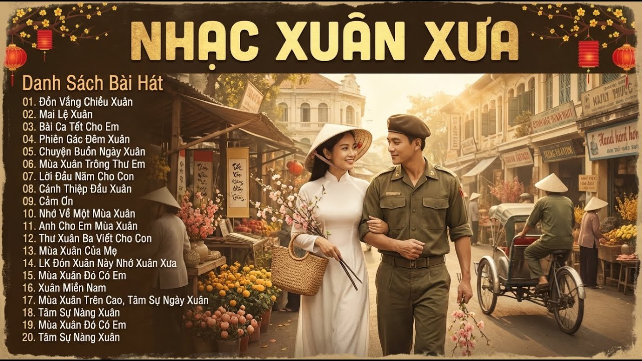 Nhạc Xuân Xưa 1975 Hiếm Có Khó Tìm | Nhạc Vàng Xuân Đắt Giá Vượt Thời Gian | Nhạc Xưa Bất Hủ