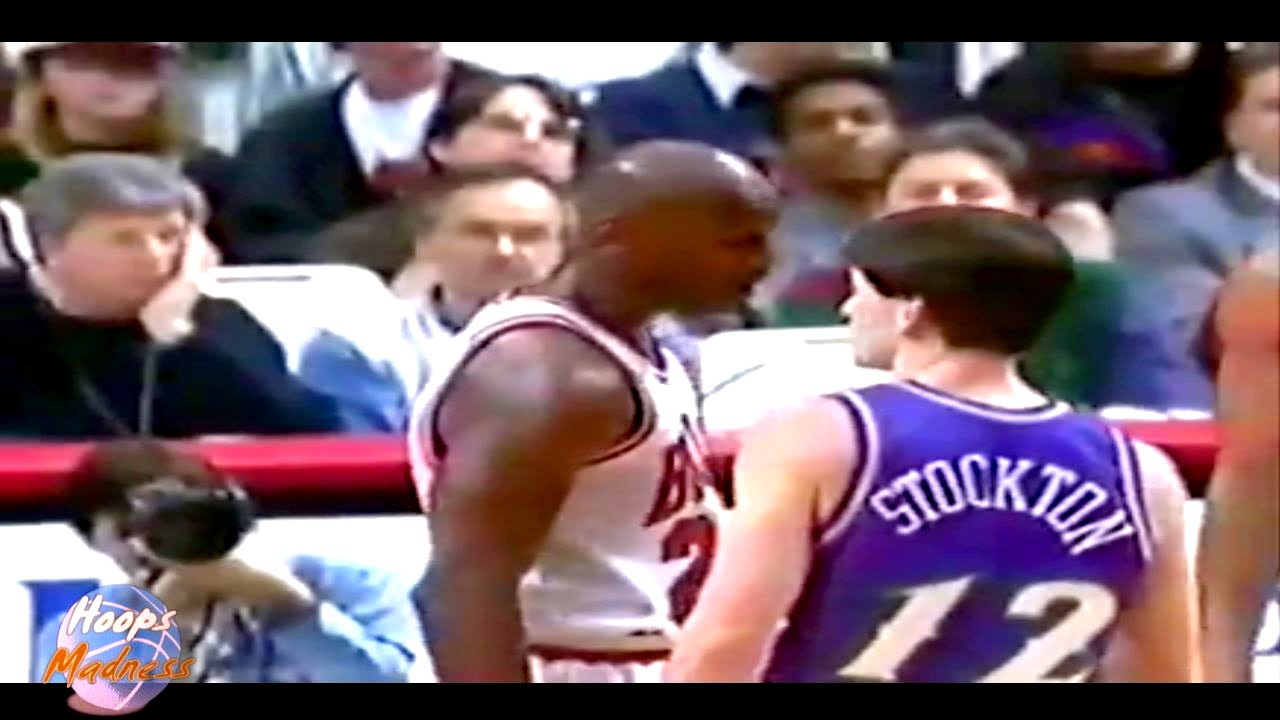 Michael JORDAN vs John STOCKTON 