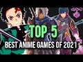 TOP 5 BEST Anime Games in 2021! PS5, PS4, XB1, Switch, PC