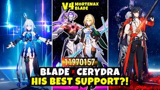 [V4] Mortenax Blade x Cerydra - The Best Support for Him? | E2S1 &amp; E0S1 vs Pure Fiction | HSR 4.3