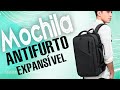 KLIZZ Store: Mochila NGR Antifurto USB Expansível Grande Capacidade