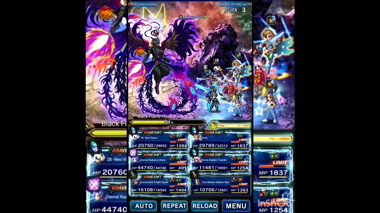FFBE - DV XXX Hyou Phoenix *No rank clear*