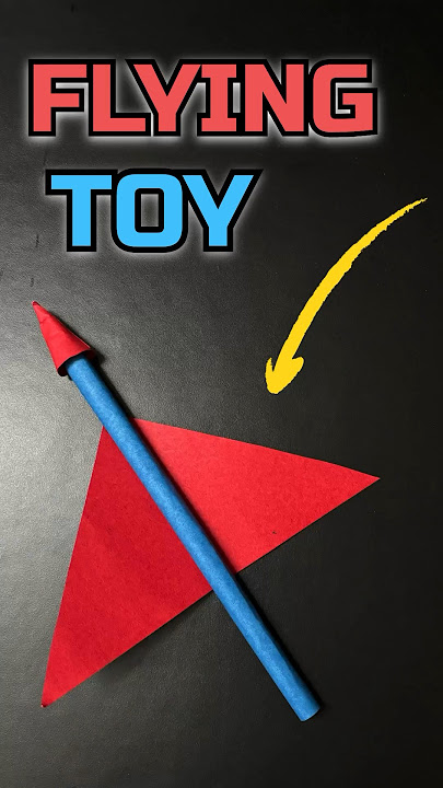Make Origami Paper Rocket 🚀 | Flying Toy | Paper Plane 😀