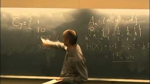 Lecture 4: Entropy and Data Compression (III): Shannon