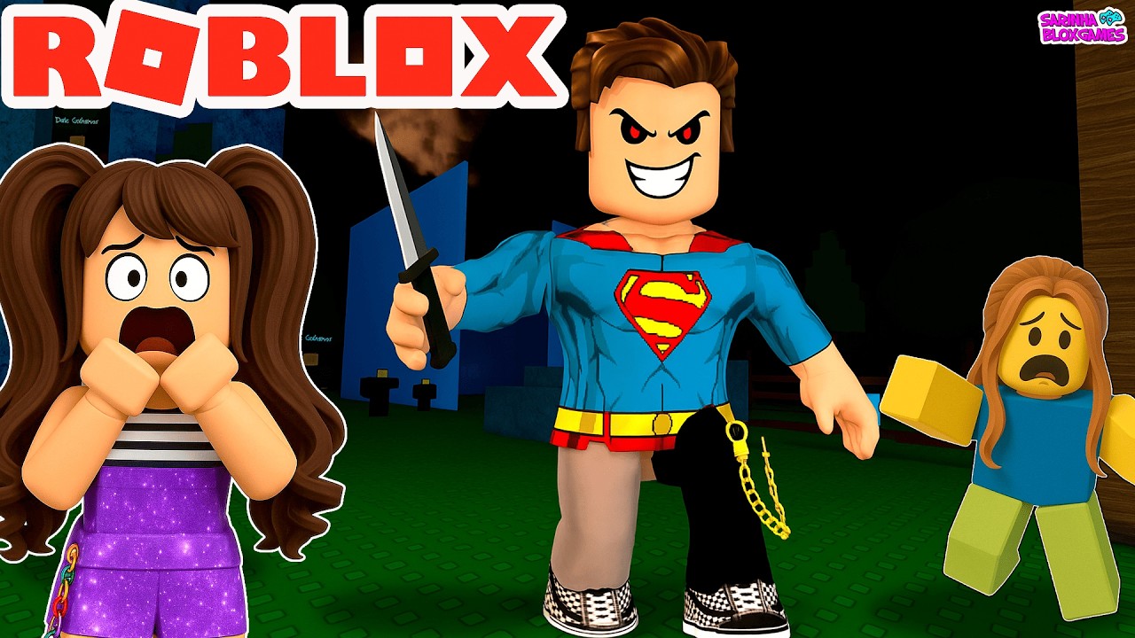 ESTAMOS ABANDONADOS E MEU PAI VIROU UM ASSASSINO- ROBLOX