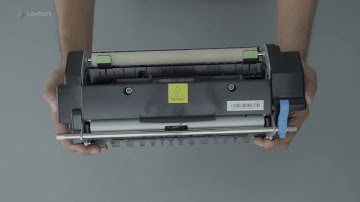 CS820/CX820/CX825/CX860 Series—Replacing the fuser