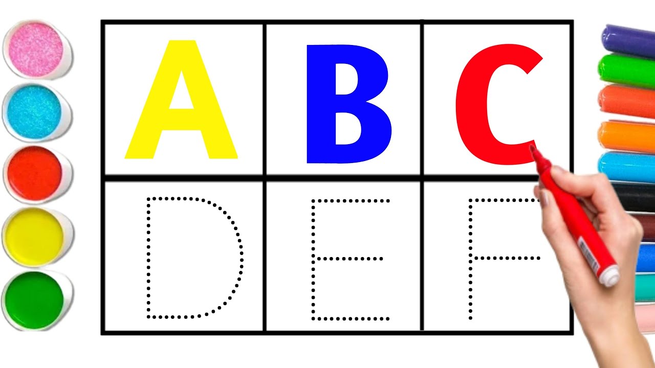 अ से अनार |a for apple|abcd | phonics song I a for apple b for ball c ...