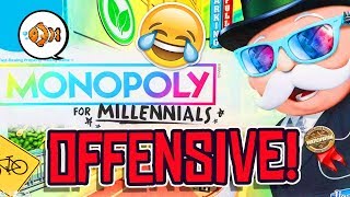 Millennials OFFENDED by Monopoly for Millennials!