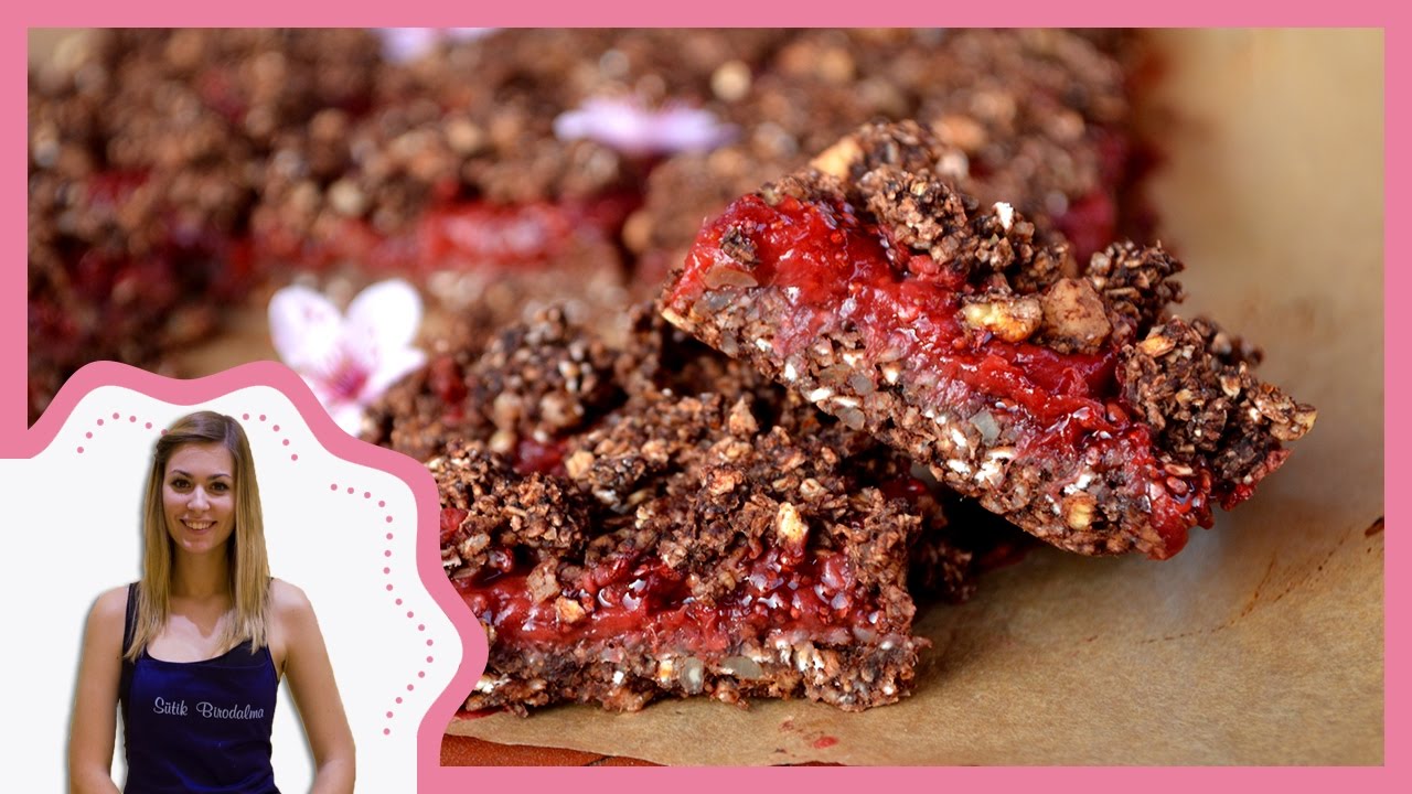 Mindenmentes, vegán epres zabsüti elkészítése recepttel - Sütik Birodalma  