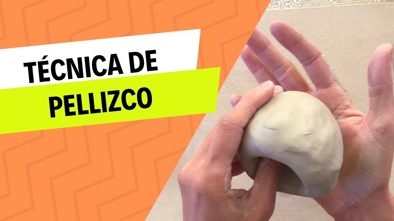 Técnica de pellizco. Modelado a mano de arcilla. Ideal para construir piezas de cerámica