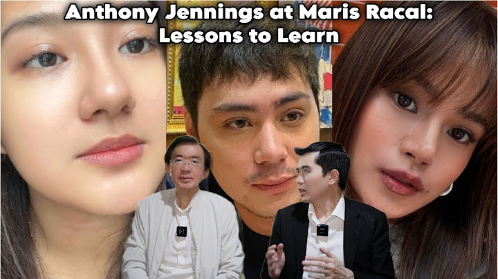 Anthony Jennings and Maris Racal Issue: Lessons to Learn | ft. Dad Michael Say