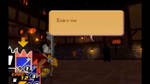 Kingdom Hearts Re:Chain of Memories - Traverse Town tutorial [ENGLISH]