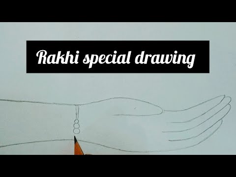 Rakhi special drawing||रक्षा बंधन का चित्र||#rakshabandhan #drawing ...