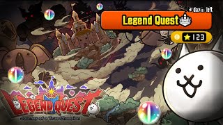 The Battle Cats | Legend Quest | ALL STAGES [148]