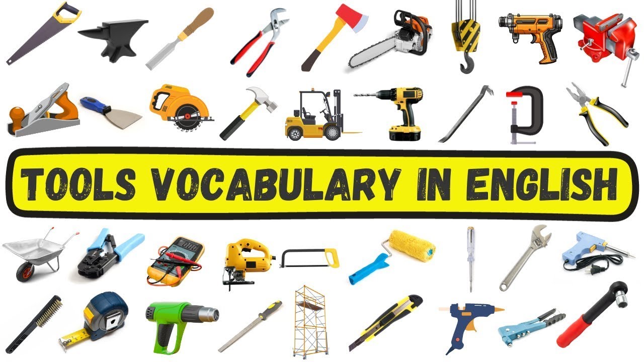 tools vocabulary / learn tools names in English