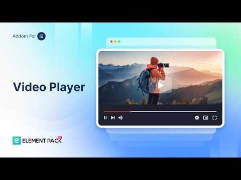 Master the Video Player Widget in Element Pack Pro for WordPress | Elementor Tutorial