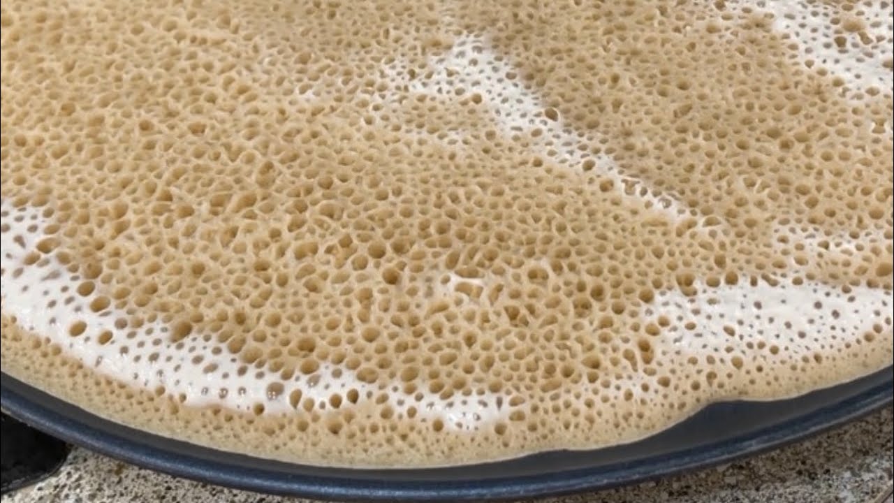 Ethiopian food (injera)🇪🇹💚💛❤️