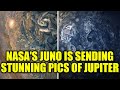 NASA : Spacecraft Juno sent pictures of Jupiter and it looks like modern art