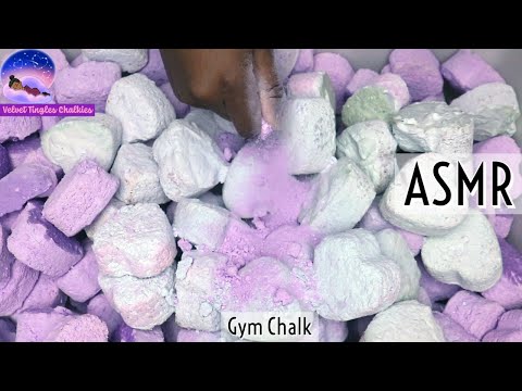 150 Heart colours Reforms Crumble| #150colourreformsseries| Gym chalk crumble| [ASMR Gym Chalk]