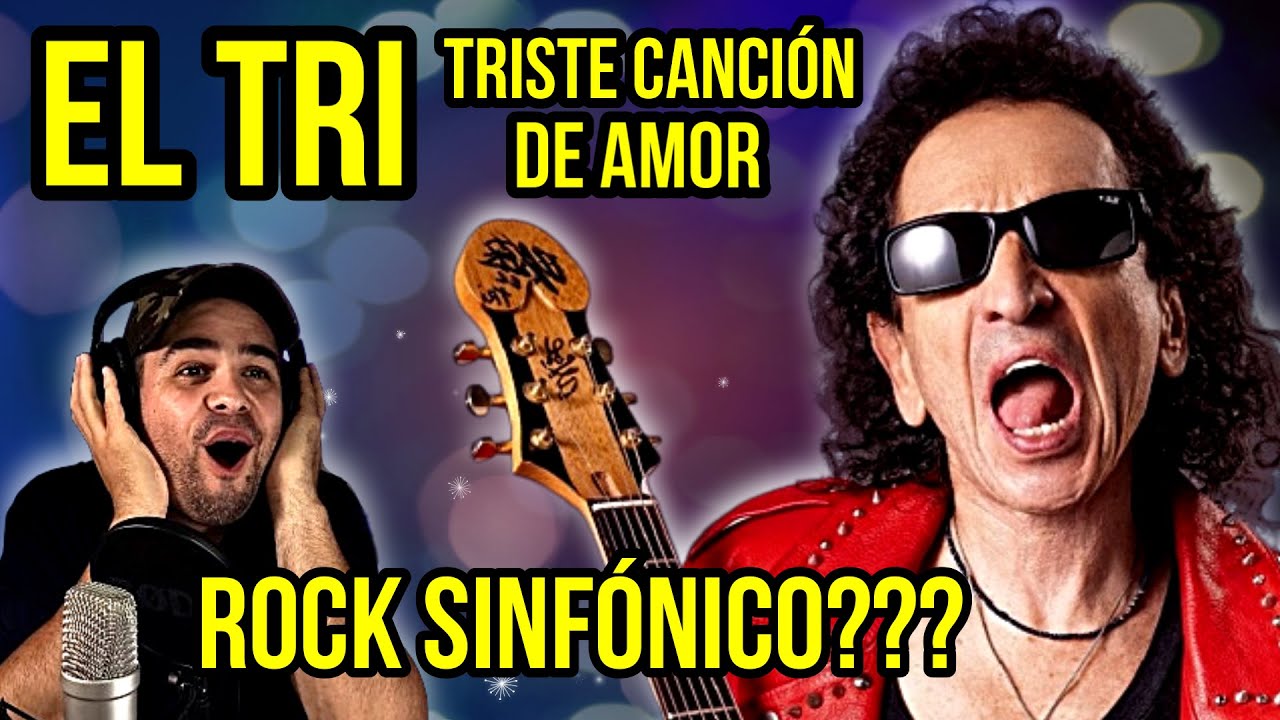 EL TRI |  TRISTE CANCIÓN DE AMOR (SINFÓNICO) | Reacción y Análisis | Gabriel Vocal Coach - SUBTITLED