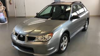 2007 Subaru Impreza Wagon 2.5i! 1 Owner! Low miles! 2007 Subaru Impreza Hatchback