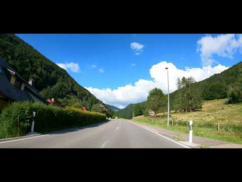 4k Drive from Todtnau to Feldberg Germany