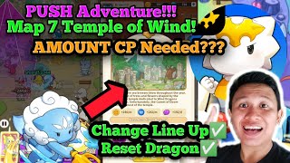 Dragon Village Arena PUSH Adventure Map 7❗How Much CP Needed⁉️Reset Dragon for A Better Future 🇲🇨