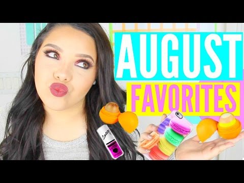 Pumpkin Spice EOS, Macaron iPhone Case, & More! | AUGUST FAVORITES!