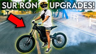 72v Sur Ron Gets More UPGRADES!!