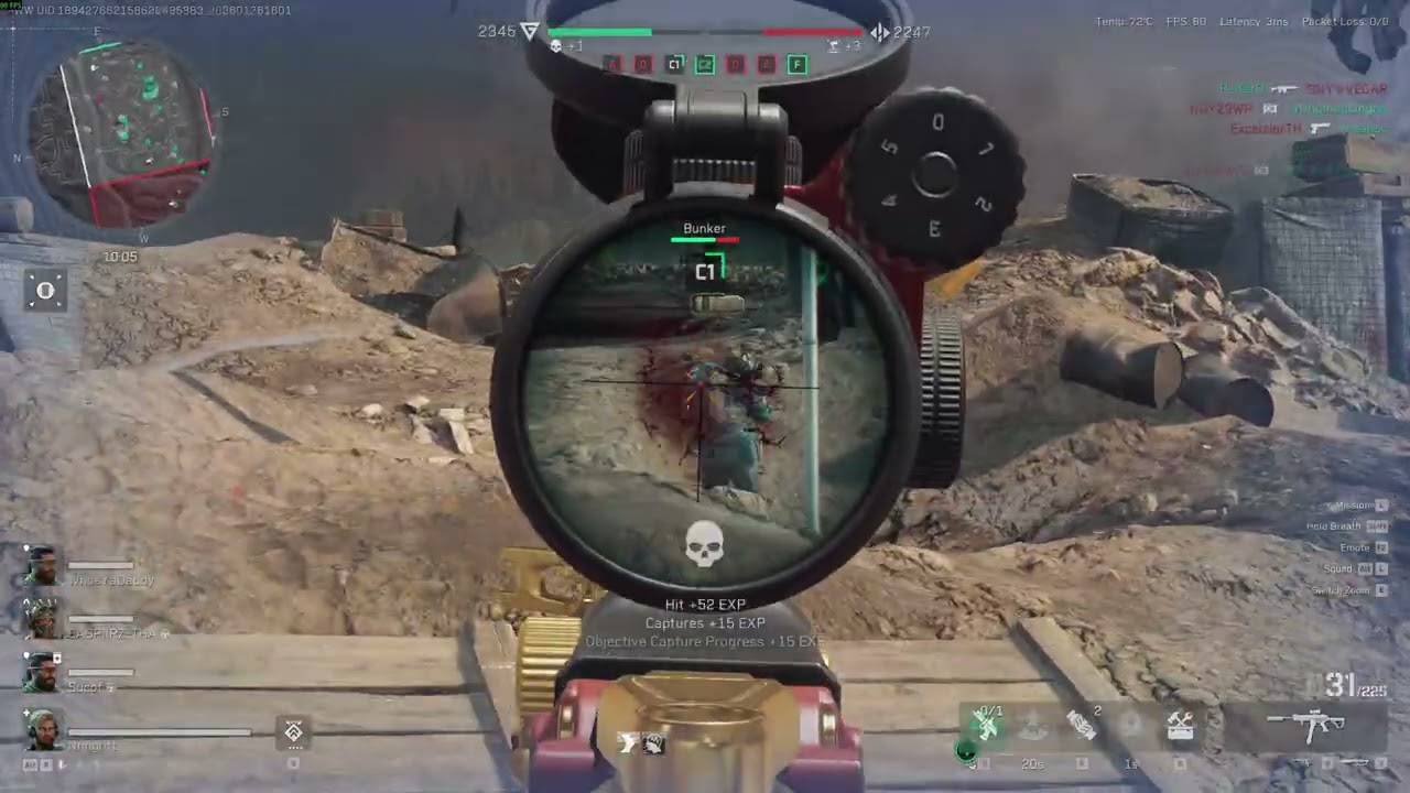 Compound Bow 48 Kill (KOH) - Delta Force (Server Steam)