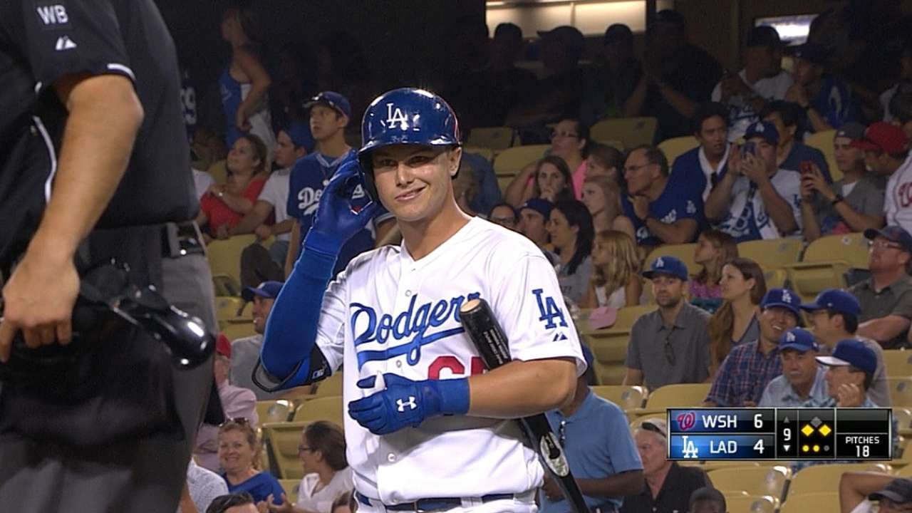 Cody Bellinger's two-HR night puts the Dodgers' rookie in the record book