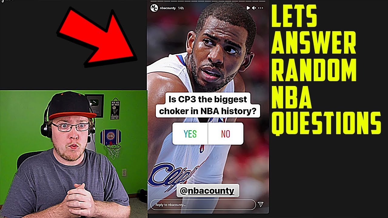 Nba Players Random Questions Lets Answer These 17 Random NBA Questions - YouTube