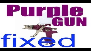 Harbor Freight HVLP Spray Gun Modification | CHEAPEST Purple HVLP
