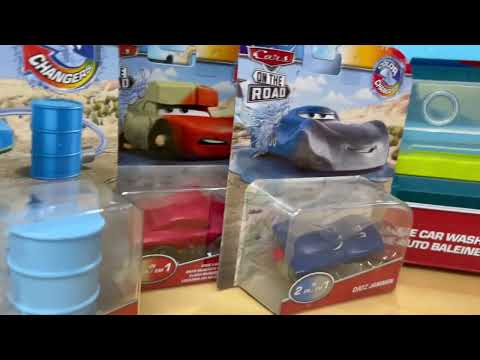 CARS COLOR CHANGERS, FROM THE CARS ON THE ROAD SERIES