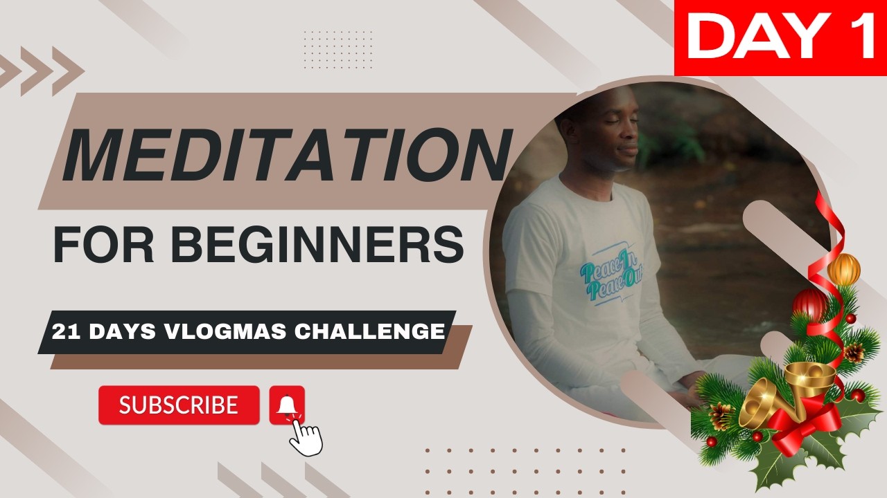 5-Minute Guided Meditation for Beginners - Vlogmas Day 1 - YouTube