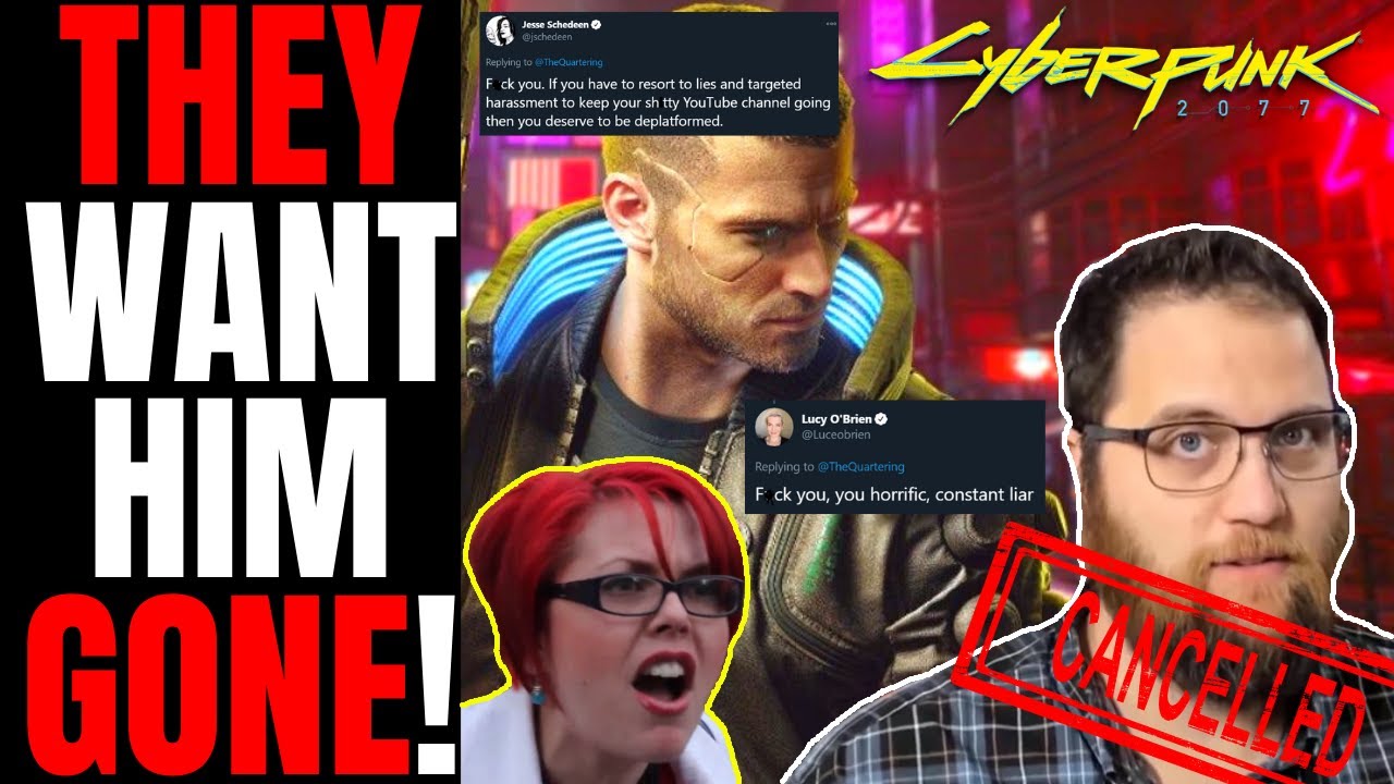 Games Journalists ATTACK TheQuartering, Try To Deplatform Him Over  Cyberpunk 2077 Review! - YouTube