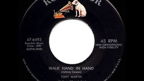 1956 HITS ARCHIVE: Walk Hand In Hand - Tony Martin