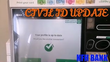 KFH BANK Civil ID UPDATE Made EASY in 2025!