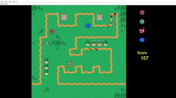 Tower Defense Game | C++ | Morgan Mundie