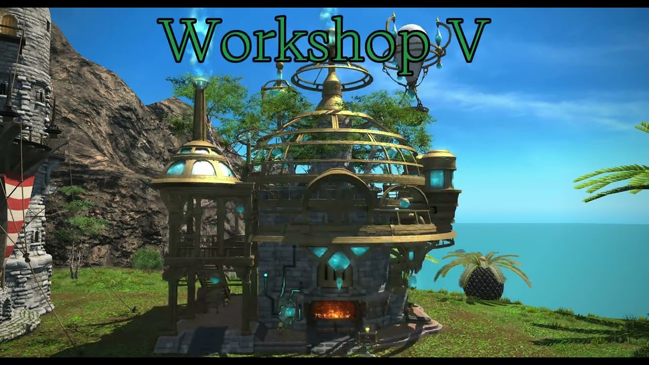 FFXIV - Island Sanctuary Workshop appearance