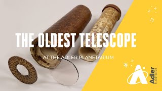 the oldest telescope at the adler planetarium #shorts
