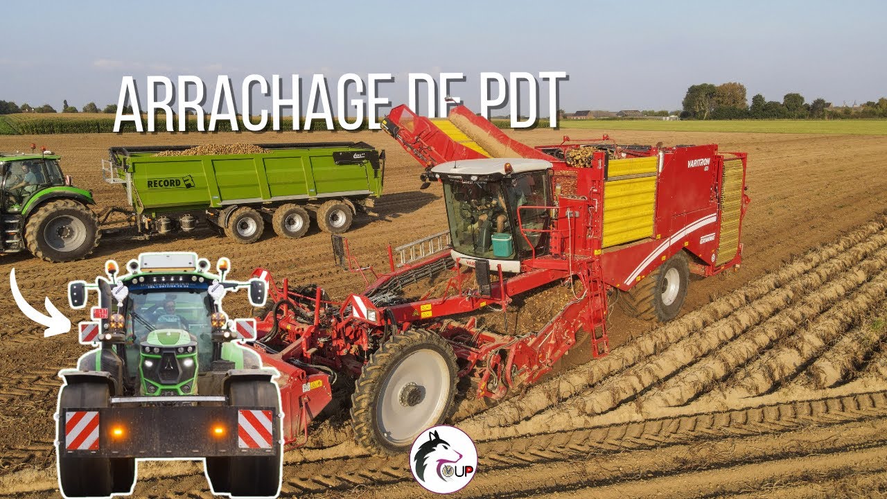 🤠🥔ARRACHAGE de POMMES de TERRE | MAGNIFIQUE 7250 TTV CUSTOM😍