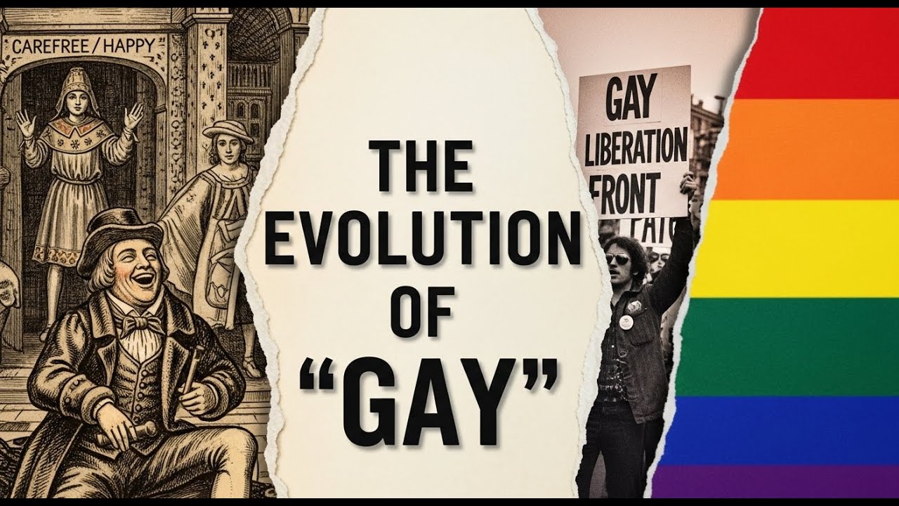 THE EVOLUTION OF THE WORD GAY - YouTube