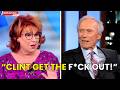 Clint Eastwood SNAPS on The View LIVE — What Happened Next Left the Entire Studio Speechless!