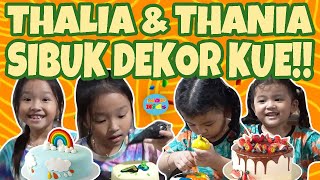 HOBBY BARU! THALIA &amp; THANIA HIAS KOREAN CAKE‼️ | MOP KIDS