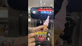 Heavy duty cone icecream maker | 5 flavours rainbow icecream machine | softy making machind