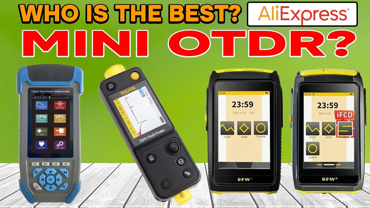 Топ-5 лучших мини-рекордеров OTDR в 2026 году с AliExpress