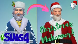 I made Santa Claus in the Sims 4! | Clement Frost Makeover