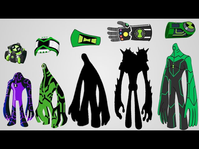 Upgrade all forms with different omnitrix with fan made design class=