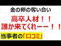 サファリゾーンのガルーラくらい採れない高卒人材に悩む口コミを20件紹介します